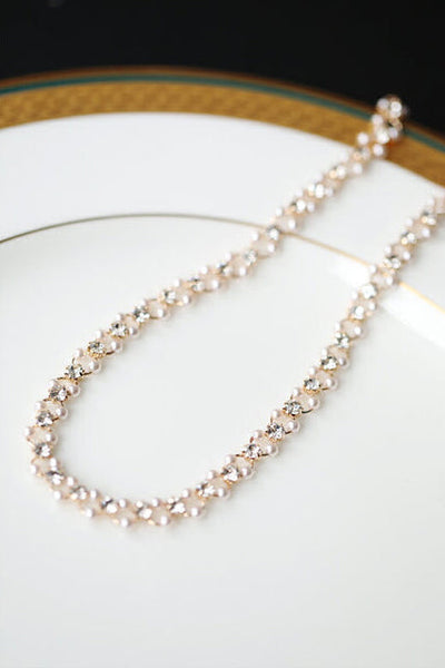 Pearl Bijou Decor Necklace